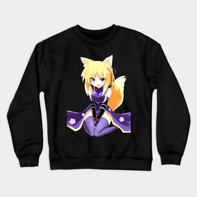 Yukikaze Panettone Dog Days Crewneck Sweatshirt by RhysDawson